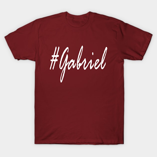 Gabriel name T-Shirt by halazidan